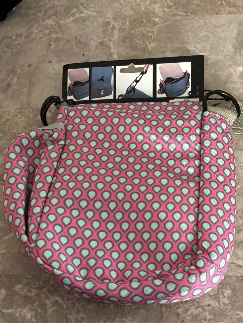 N/A pink patterned